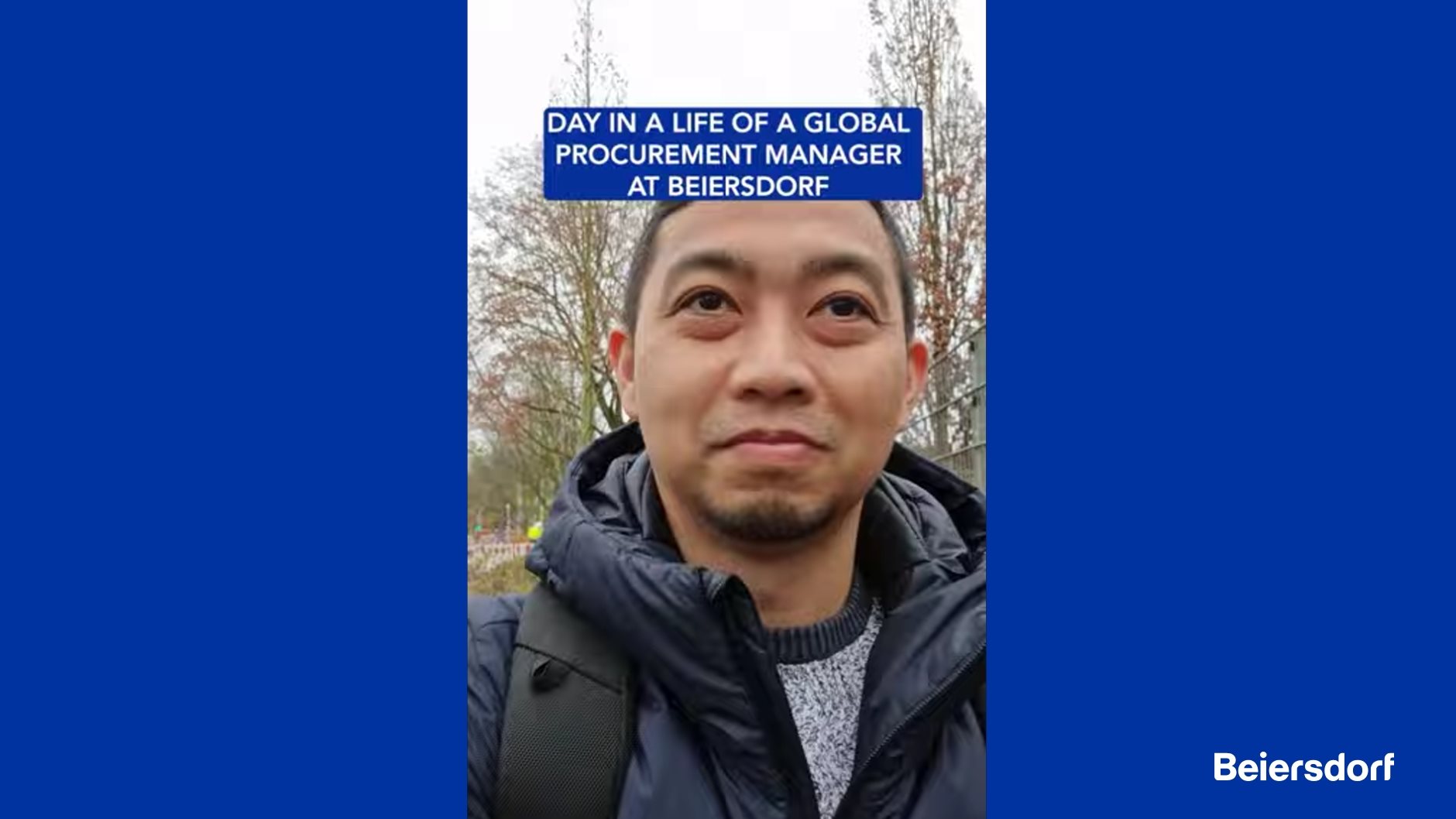 VJ shares a typical day in Procurement at Beiersdorf.